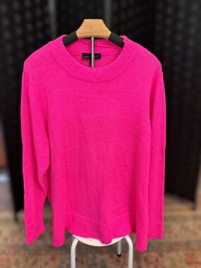 Plus Size Pink Sweater